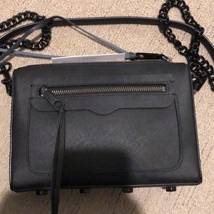 Rebecca Minkoff Black on Black Avery Bag NWT